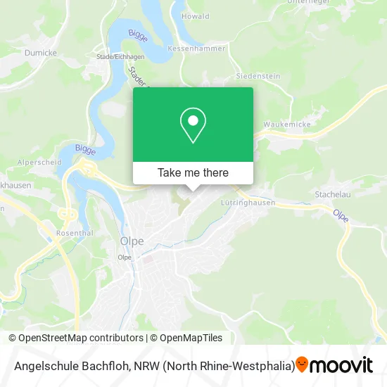 Карта Angelschule Bachfloh