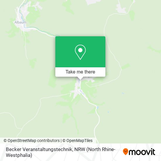 Becker Veranstaltungstechnik map