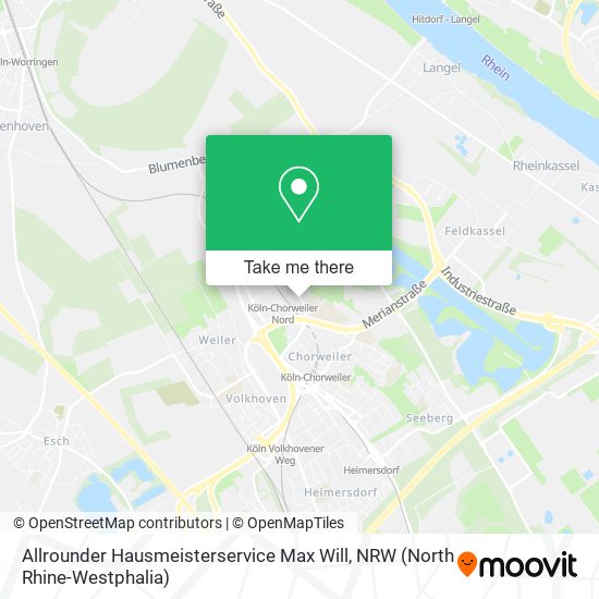Allrounder Hausmeisterservice Max Will map