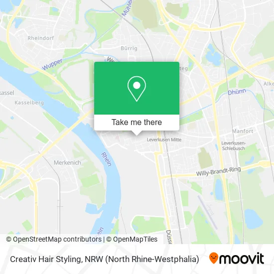 Карта Creativ Hair Styling