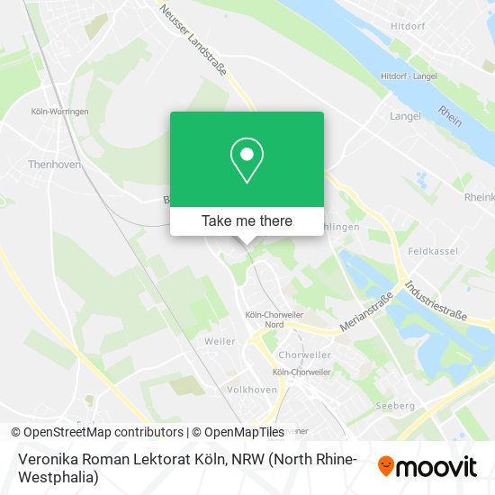 Veronika Roman Lektorat Köln map