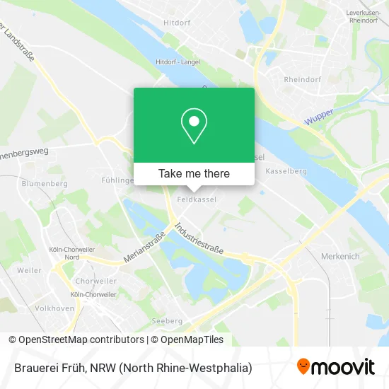 Карта Brauerei Früh