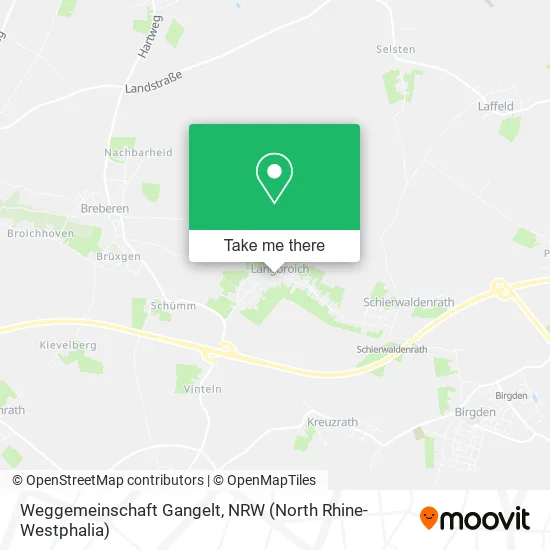 Карта Weggemeinschaft Gangelt