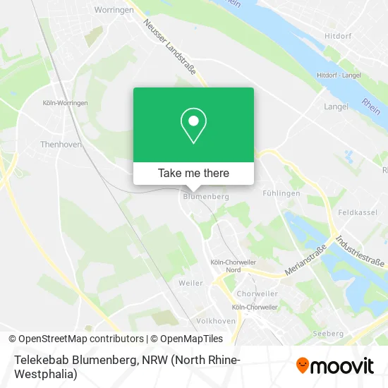 Telekebab Blumenberg map