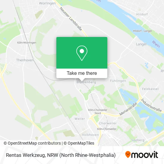 Карта Rentas Werkzeug