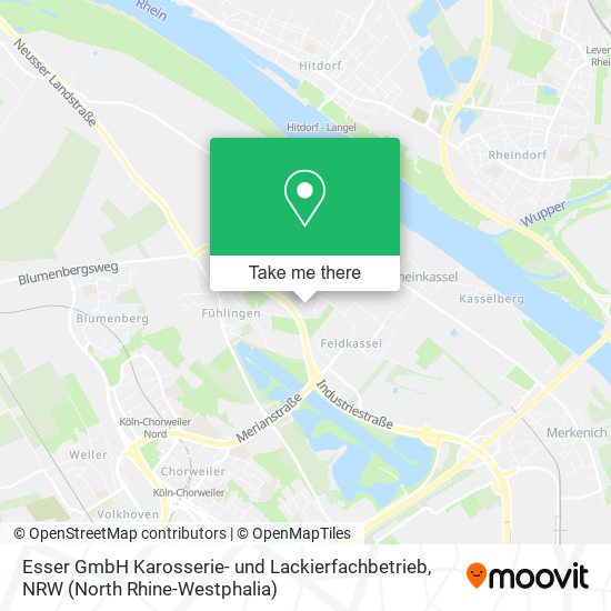 Esser GmbH Karosserie- und Lackierfachbetrieb map