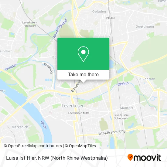 Карта Luisa Ist Hier