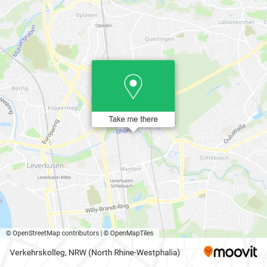 Карта Verkehrskolleg