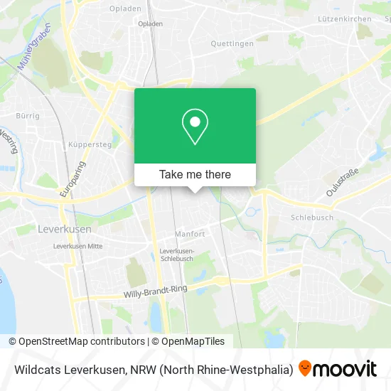 Wildcats Leverkusen map