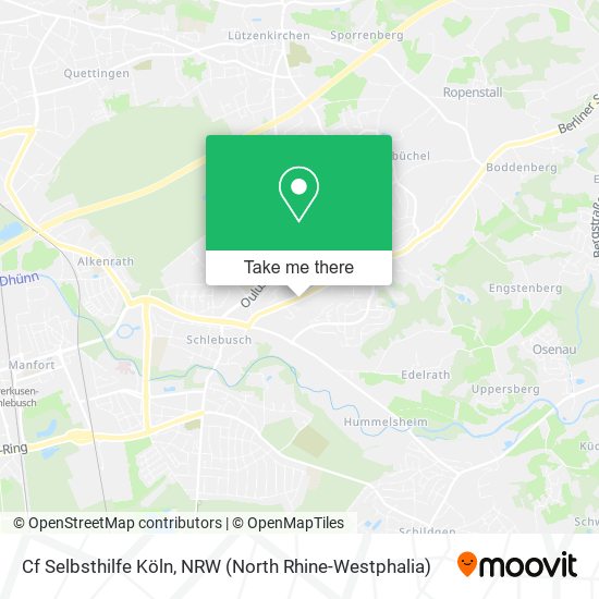 Cf Selbsthilfe Köln map
