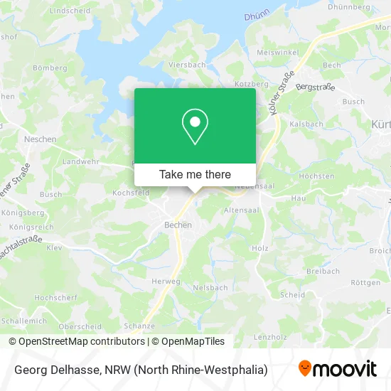 Карта Georg Delhasse