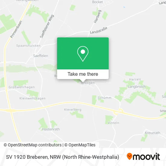 Карта SV 1920 Breberen