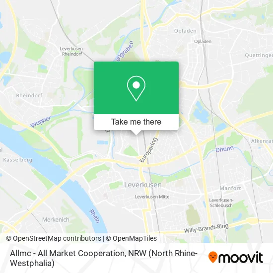 Карта Allmc - All Market Cooperation