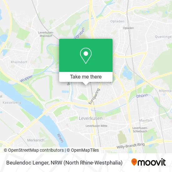 Карта Beulendoc Lenger