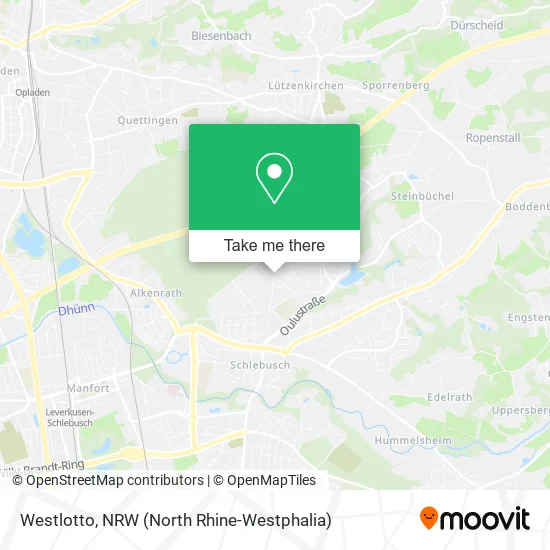 Карта Westlotto