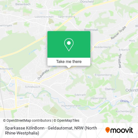 Sparkasse KölnBonn - Geldautomat map