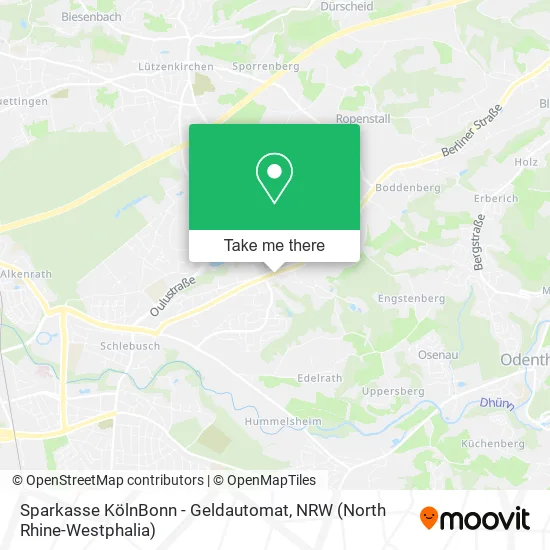 Карта Sparkasse KölnBonn - Geldautomat
