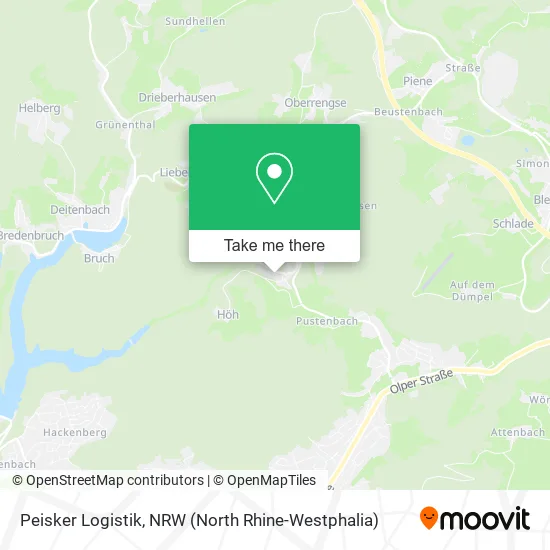 Карта Peisker Logistik