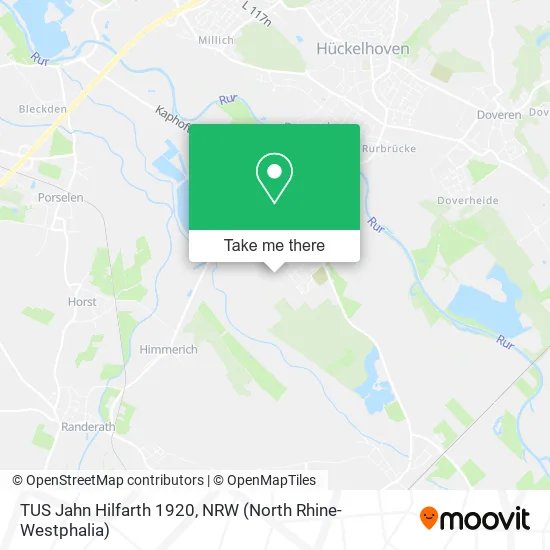 TUS Jahn Hilfarth 1920 map