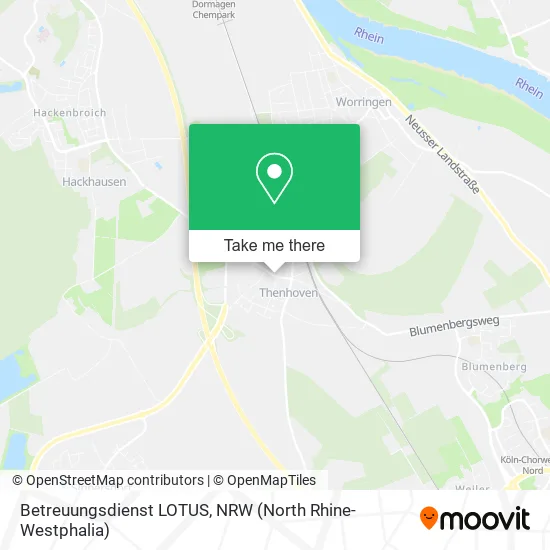 Карта Betreuungsdienst LOTUS