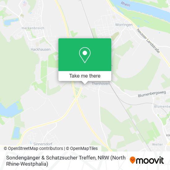 Карта Sondengänger & Schatzsucher Treffen