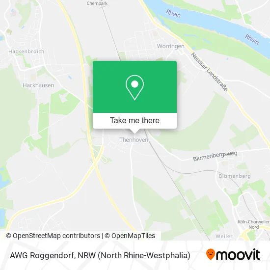 Карта AWG Roggendorf