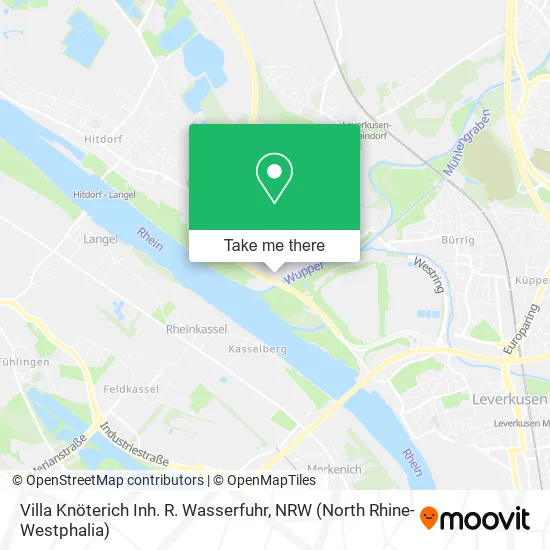 Карта Villa Knöterich Inh. R. Wasserfuhr