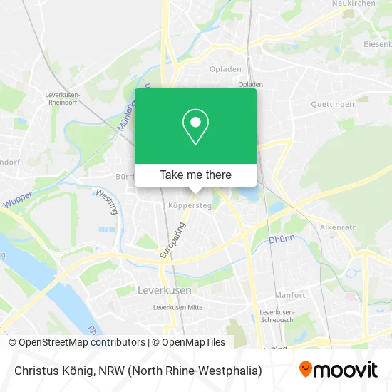 Карта Christus König