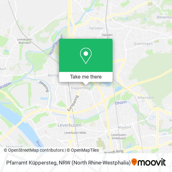 Pfarramt Küppersteg map