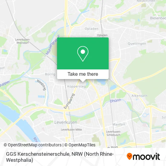 Карта GGS Kerschensteinerschule