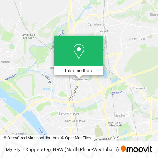Карта My Style Küppersteg
