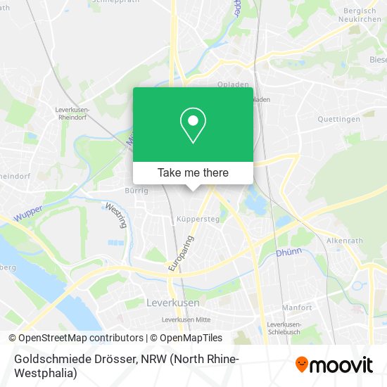 Goldschmiede Drösser map