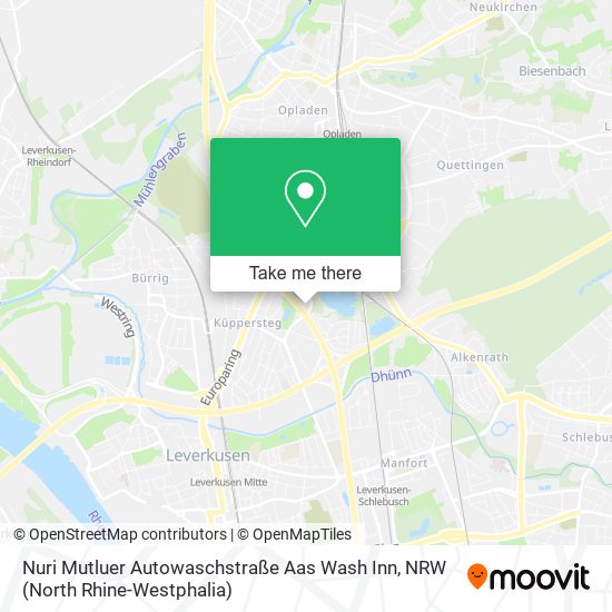 Nuri Mutluer Autowaschstraße Aas Wash Inn map
