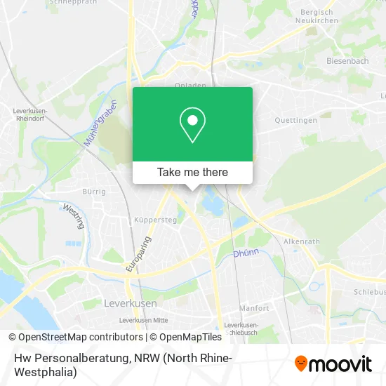 Карта Hw Personalberatung