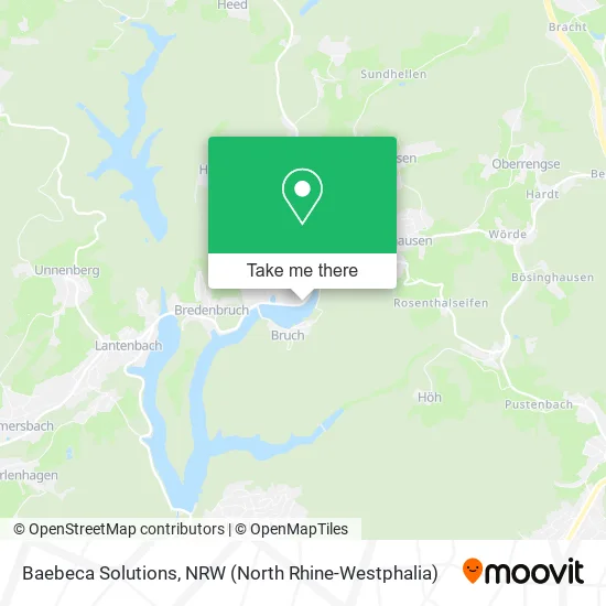 Карта Baebeca Solutions