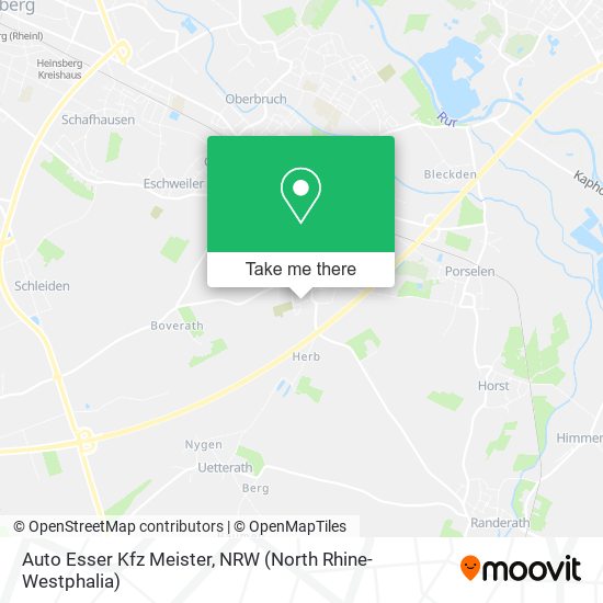 Auto Esser Kfz Meister map