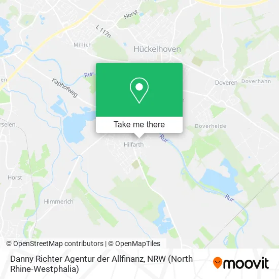 Карта Danny Richter Agentur der Allfinanz