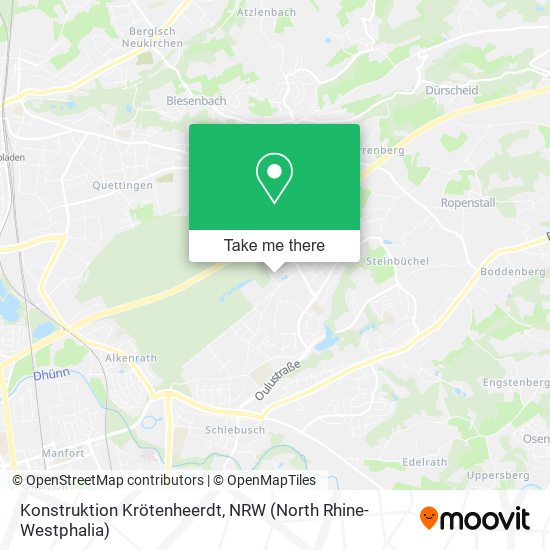 Konstruktion Krötenheerdt map