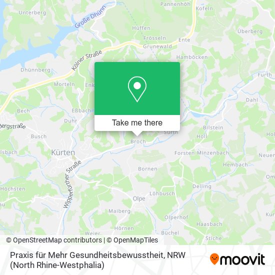 Praxis für Mehr Gesundheitsbewusstheit map
