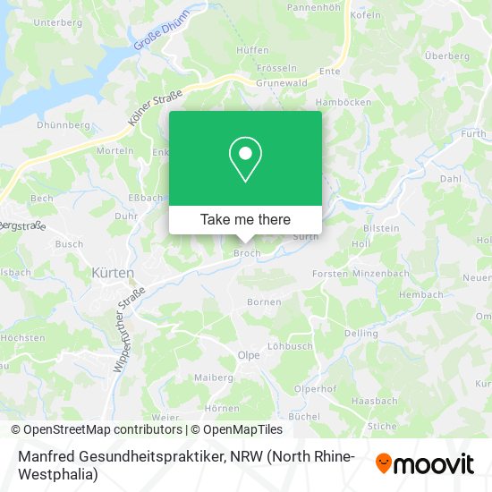 Manfred Gesundheitspraktiker map