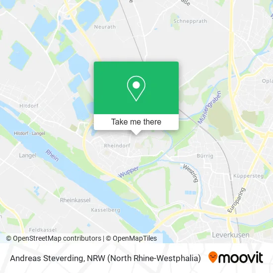 Карта Andreas Steverding