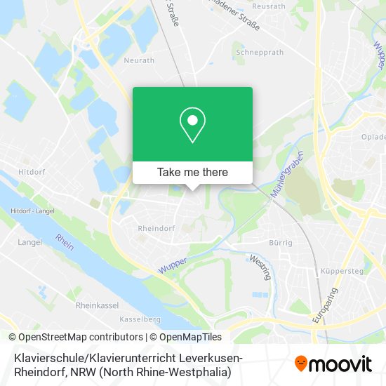 Klavierschule / Klavierunterricht Leverkusen-Rheindorf map