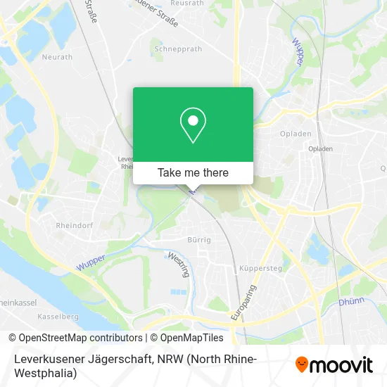 Leverkusener Jägerschaft map