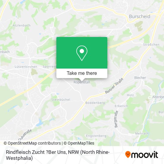 Rindfleisch Zucht ?Ber Uns map
