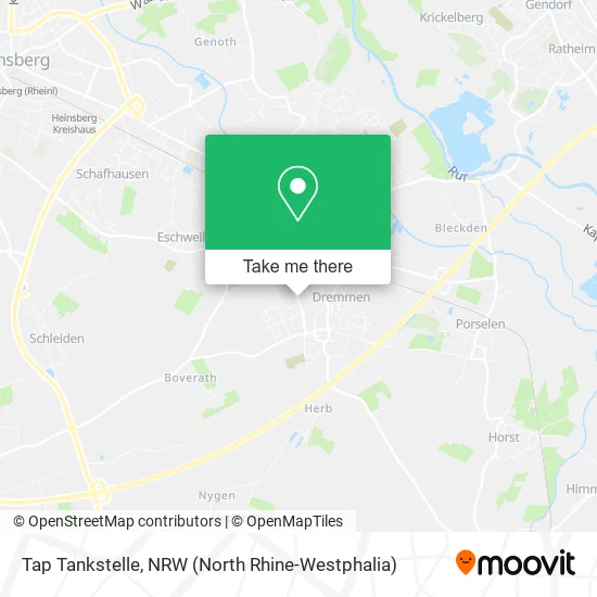 Карта Tap Tankstelle