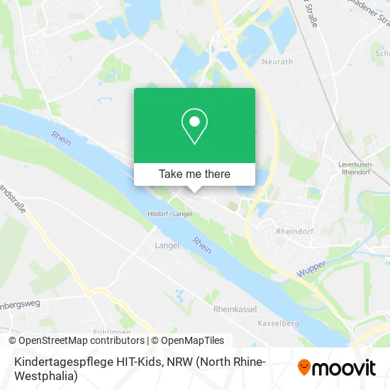 Карта Kindertagespflege HIT-Kids