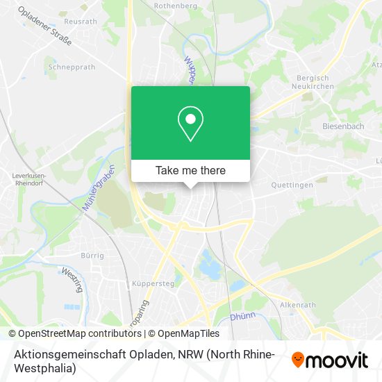Aktionsgemeinschaft Opladen map