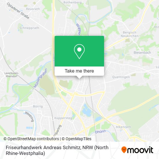 Friseurhandwerk Andreas Schmitz map