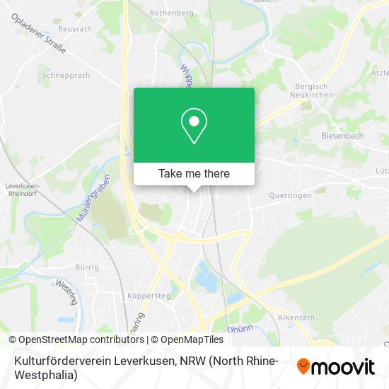 Kulturförderverein Leverkusen map
