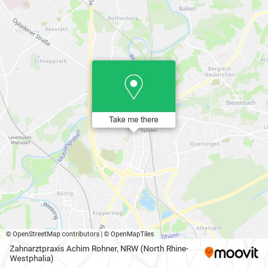 Zahnarztpraxis Achim Rohner map